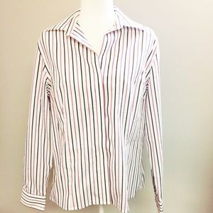 Jones New York Collection button down top